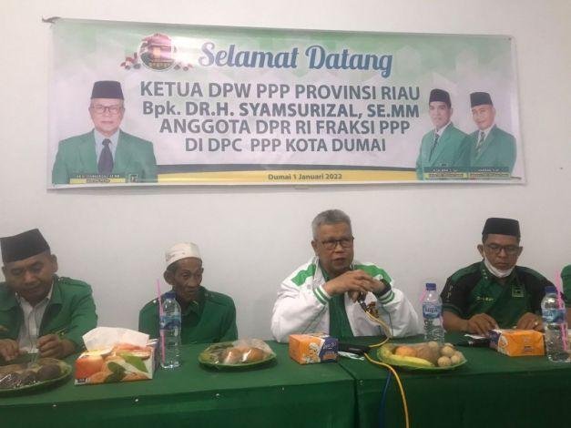 Pembenahan Partai, DPW PPP Riau Konsolidasi Bersama DPC