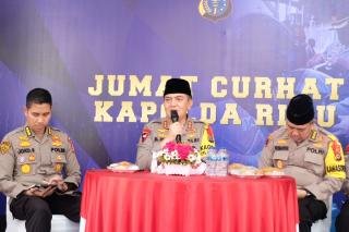 Curhat dengan Kapolda Riau, Warga Ungkapkan Keluhan dan Harapan