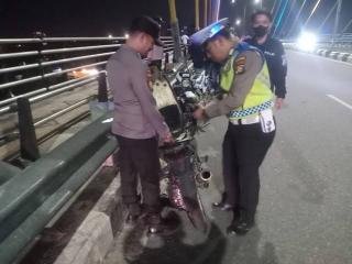 Polresta Pekanbaru dan Jajaran Gelar Razia Geng Motor dan Balap Liar