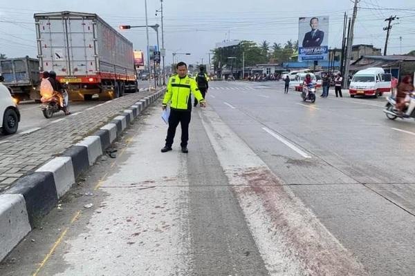 Truk di Pekanbaru Kabur Usai Tabrak Pemotor hingga Tewas