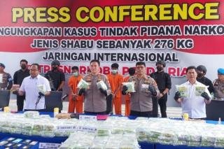 Polda Riau Gagalkan Peredaran 276 Kg Sabu, Satu Pelaku Tewas