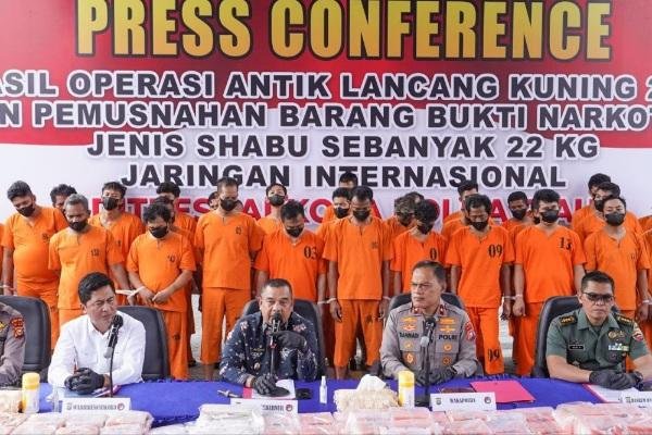 Operasi Antik Lancang Kuning 2023, Polda Riau Amankan 435 Tersangka