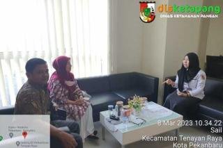 Perwakilan Holding Food.id Sinergi Bersama Dinas Ketahanan Pangan Pekanbaru