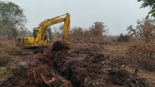 Satgas Karhutla Turunkan Alat Berat di Lokasi Rawan Kebakaran Lahan