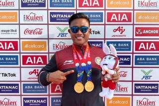 Kembali Naik Podium, Maizir Pertahankan Tradisi Riau Penyumbang Emas Dayung