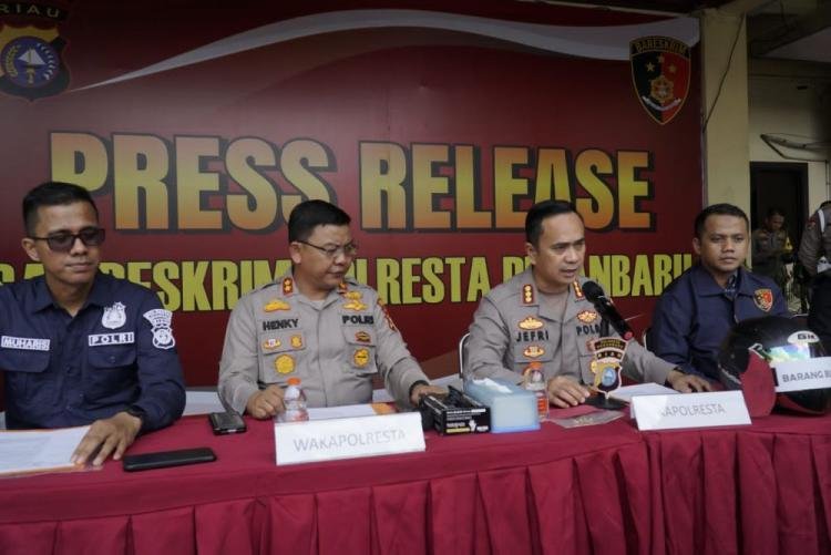 Pelaku Jambret yang Tewaskan IRT di Pekanbaru Ditembak Polisi