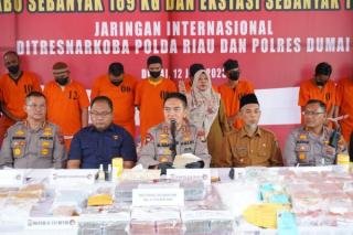 MUI Riau Apresiasi Polda Riau Ungkap Peredaran Narkoba Skala Besar di Riau