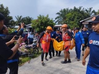 Korban Terakhir Terseret Arus Sungai Siak Ditemukan