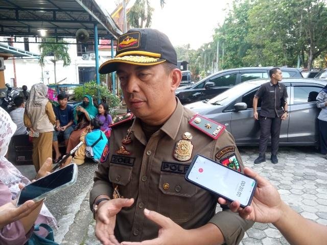 Langgar Izin, Satpol PP Pekanbaru Surati Ratusan Pemilik Bangunan di Subrantas