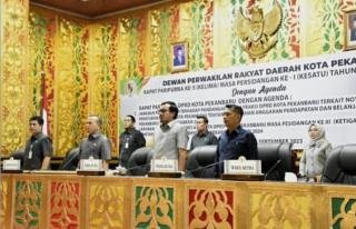 DPRD Pekanbaru Gelar Paripurna Jawaban Pemerintah Terhadap Pandangan Umum Fraksi, APBD-P 2023Â 