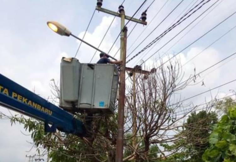 Pemkot Pekanbaru Menunggak Tagihan LPJU Rp4,3 Miliar ke PLN, Kadishub Beri Penjelasan