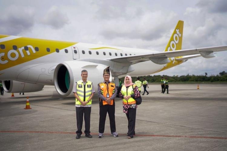 Pekanbaru-Singapura Semakin Dekat, Scoot Airlines Hadirkan Maskapai Embraer E190-02