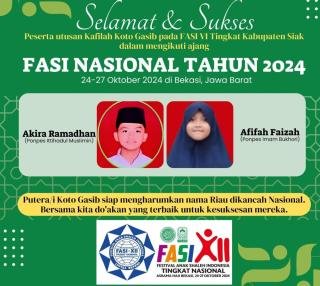 Santri Pondok Pesantren Ittihadul Muslimin Siak Akan Wakili Riau di FASI Tingkat Nasional