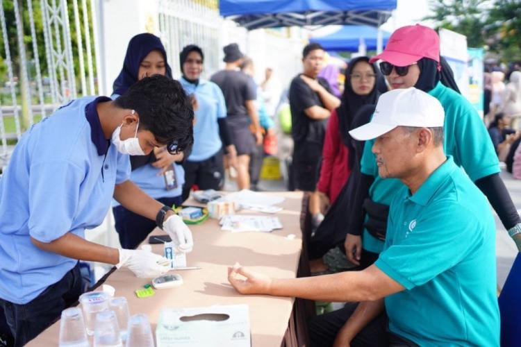 Meriahkan HKN ke - 60, Dinkes Riau Hadirkan Bazar Layanan Kesehatan Bagi Masyarakat