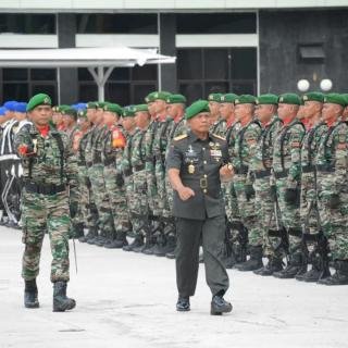 Danrem 031/WB Pimpin Upacara Peringatan Hari Juang ke-79 TNI AD