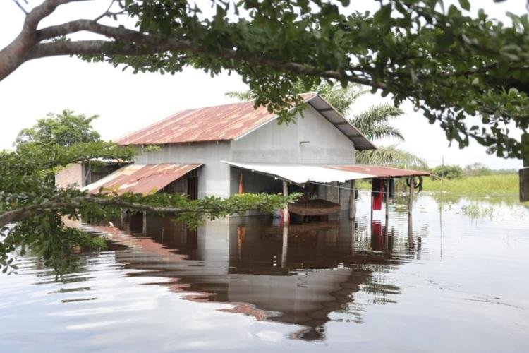 Banjir Masih Melanda 3 Kabupaten di Riau