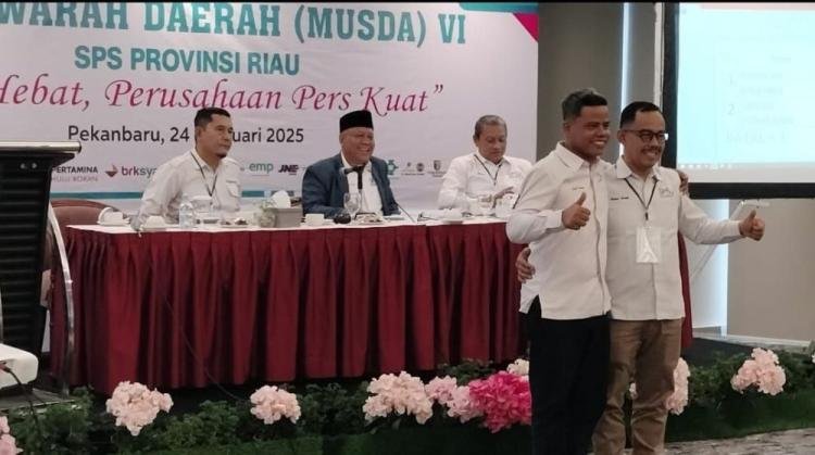 Sah Nahkodai SPS Riau, Saidul: Bersatu Kita Besarkan Organisasi