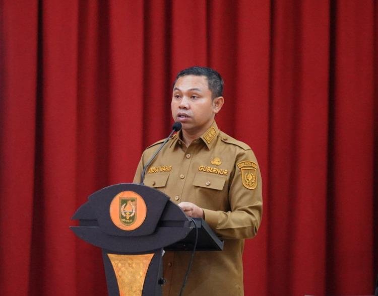 Gubri Abdul Wahid Pimpin Rakor TPID Riau, Fokus Pengendalian Inflasi Ramadan dan Idulfitri